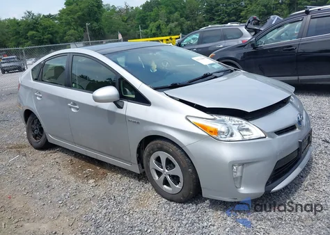 2012 Toyota Prius Three from USA, damaged, VIN JTDKN3DU5C1545036